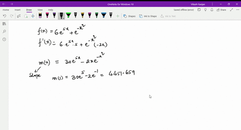 find-the-equation-of-the-line-tangent-to-yfx-at-x1-where-fx6-e5-xe-x2-2