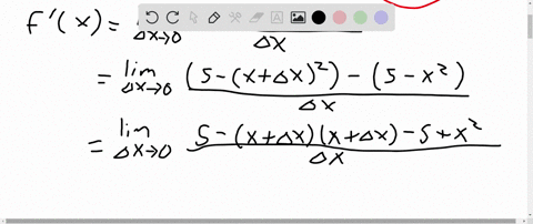 find-the-slope-of-the-tangent-line-to-the-graph-of-the-function-at-the-given-point-fx5-x2-quad3-4