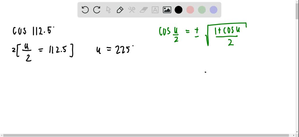 Solved Half Angle Formulas Use An Appropriate Half Angle Formula To Solved Half Angle Formulas Use An Appropriate Half Angle Formula To