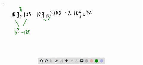 in-27-56-evaluate-each-logarithmic-expression-show-all-work-log-_5-125-cdot-log-_10-1000-cdot-2-log-