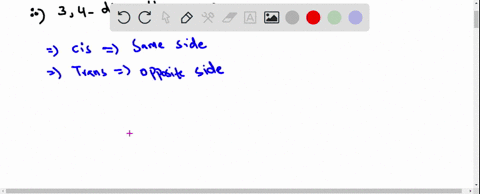 draw-both-the-condensed-and-line-structures-for-the-cis-and-trans-isomers-of-34-dimethylhex-3-ene