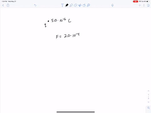 a-positive-test-charge-of-50-times-10-6-mathrmc-is-in-an-electric-field-that-exerts-a-force-of-20--2