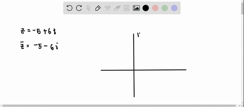 sketch-the-complex-number-z-and-its-complex-conjugate-z-on-the-same-complex-plane-z-56-i