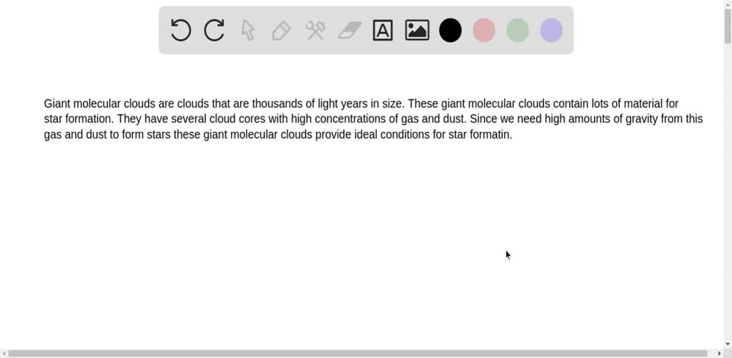SOLVEDThe Milky Way contains several thousand giant molecular clouds