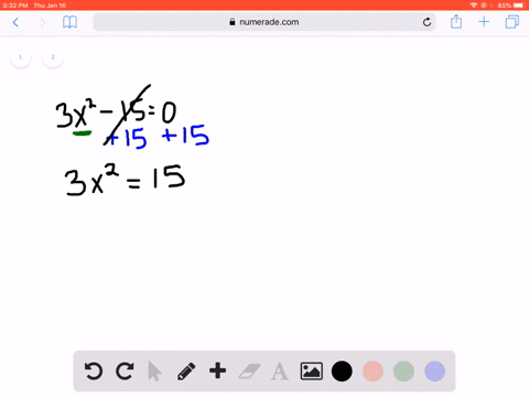 solve-each-equation-by-finding-square-roots-3-x2-150
