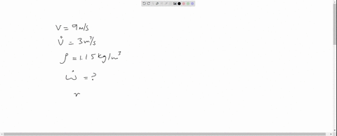 a-fan-is-to-accelerate-quiescent-air-to-a-velocity-of-9-mathrmm-mathrms-at-a-rate-of-3-mathrmm3-math