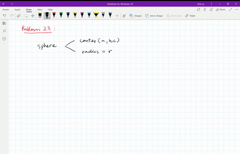 spheres-and-balls-find-an-equation-or-inequality-that-describes-the-following-objects-a-sphere-with-