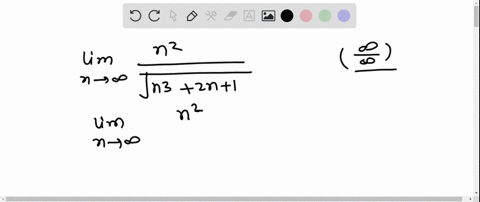 find-the-limits-lim-_n-rightarrow-infty-fracn2sqrtn32-n1