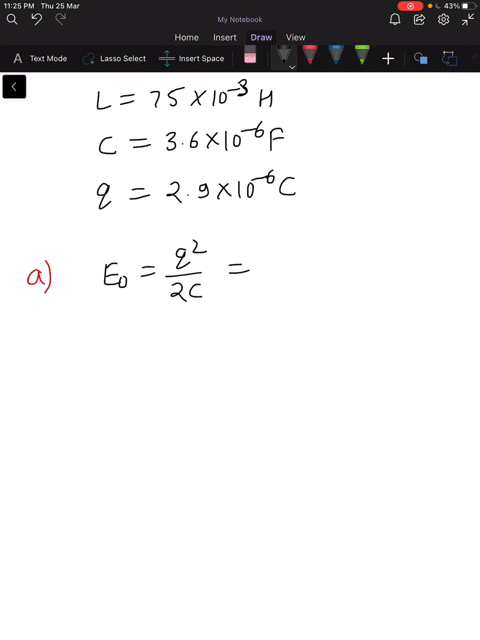 a-charged-capacitor-and-an-inductor-are-connected-as-shown-in-the-drawing-this-circuit-is-the-same-a