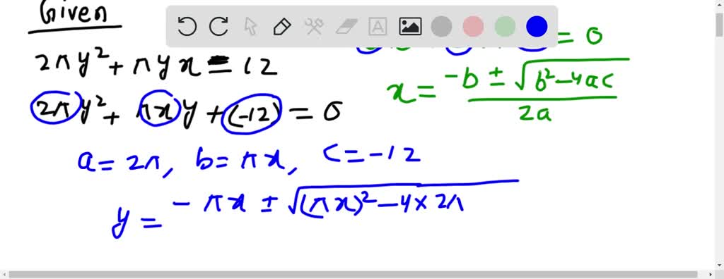 SOLVEDRewrite the equation as (2 \pi) r^{2}+(2