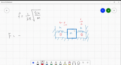 SOLVED: 24. Two Identical Springs In Fig. 16-33, two identical springs ...