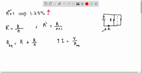 in-fig-27-33-a-resistor-and-an-arrangement-of-n-resistors-in-parallel-are-connected-in-series-with-a