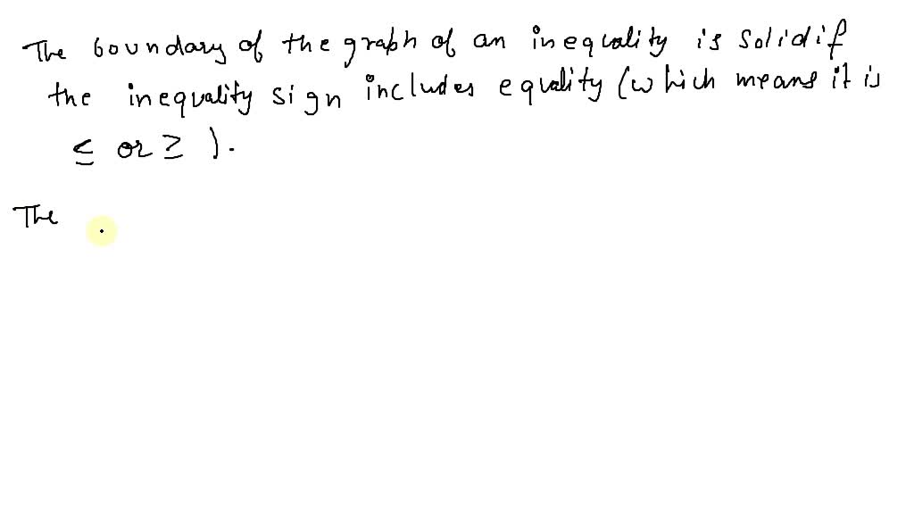 SOLVED:In your own words, explain how to determine whether the boundary ...