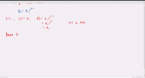 show-using-mathematical-induction-that-in-a-geometric-sequence-a_na_1-rn-1