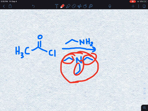 a-what-two-amides-are-obtained-from-the-reaction-of-acetyl-chloride-with-an-equivalent-of-ethylamine