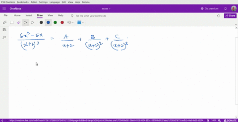 write-the-partial-fraction-decomposition-for-the-expression-frac6-x2-5-xx23