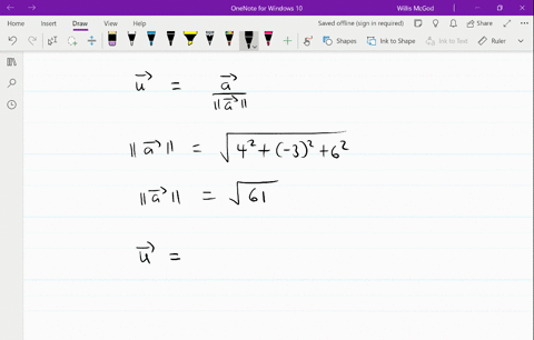 for-the-following-exercises-find-the-unit-vector-in-the-direction-of-the-given-vector-mathbfa-and--2