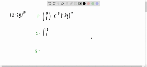 SOLVED:Write the first three terms in each binomial expansion ...