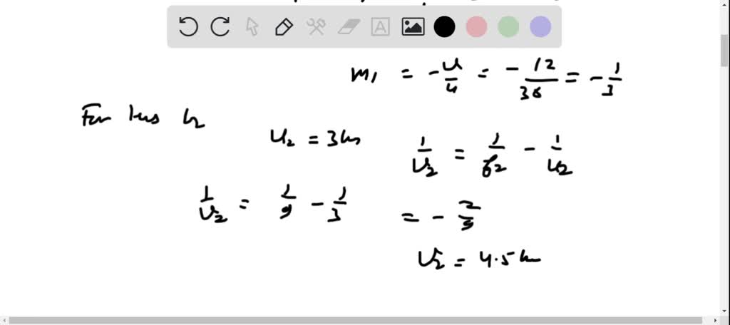 SOLVED:For the combination of two identical lenses shown in Figure P 19 ...