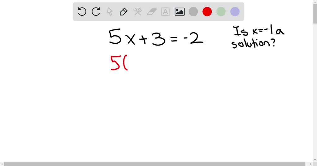solved-determine-whether-the-given-number-is-a-solution-to-the-equation