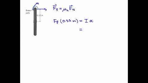 a-stationary-bicycle-is-raised-off-the-ground-and-its-front-wheel-m13-mathrmkg-is-rotating-at-an-ang