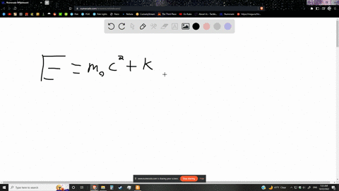 what-is-the-total-energy-of-a-proton-whose-kinetic-energy-is-465-mathrmgev