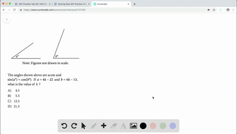 the-angles-shown-above-are-acute-and-sin-leftacircrightcos-leftbcircright-if-a4-k-22-and-b6-k-13-wha