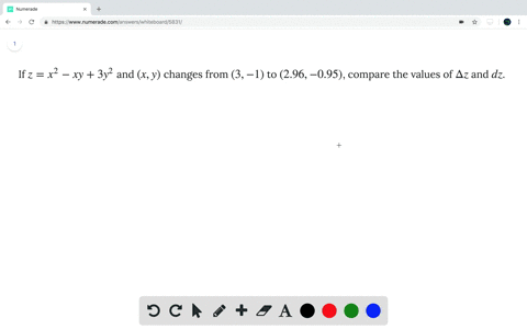 if-z-x2-xy-3y2-and-x-y-changes-from-3-1-to-296-095-compare-the-values-of-delta-z-and-dz