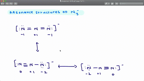 the-azide-ion-mathrmn_3-is-a-symmetrical-ion-and-all-of-its-contributing-resonance-structures-have-f