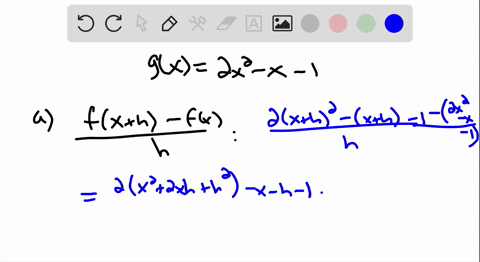 find-a-the-difference-quotient-of-the-function-b-the-vertex-of-the-functions-graph-c-the-value-of--2