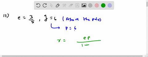 find-the-polar-equation-that-represents-the-conic-described-assume-that-a-focus-is-at-the-origin--27