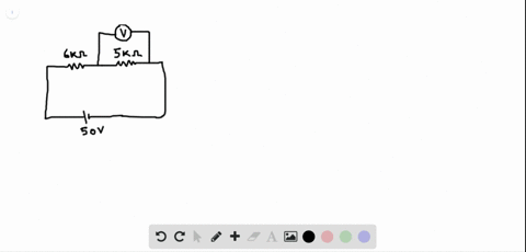 a-circuit-consists-of-a-series-combination-of-600-komega-and-500-komega-resistors-connected-across-a