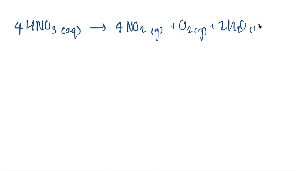 SOLVED:Why does concentrated nitric acid often have a yellow color even ...