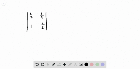 5-14-finding-determinants-find-the-determinant-of-the-matrix-if-it-exists-left-beginarrayllfrac12-fr