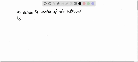discuss-the-effect-that-each-of-the-following-has-on-the-confidence-interval-a-point-estimate-b-leve