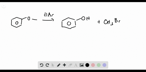 explain-why-the-treatment-of-anisole-with-hbr-yields-phenol-and-ch_3br-but-not-bromobenzene