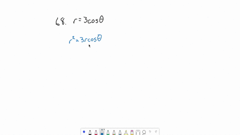 r 3 3 cos theta to rectangular