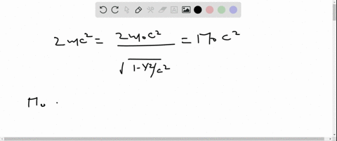ii-two-identical-particles-of-rest-mass-m_0-approach-each-other-at-equal-and-opposite-speeds-v-the-c
