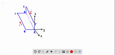 figure-28-49-shows-a-current-loop-a-b-c-d-e-f-a-carrying-a-current-i-500-a-the-sides-of-the-loop-are