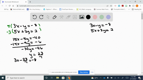 use-the-addition-method-and-a-solve-the-system-by-eliminating-x-b-solve-the-system-by-eliminating-y