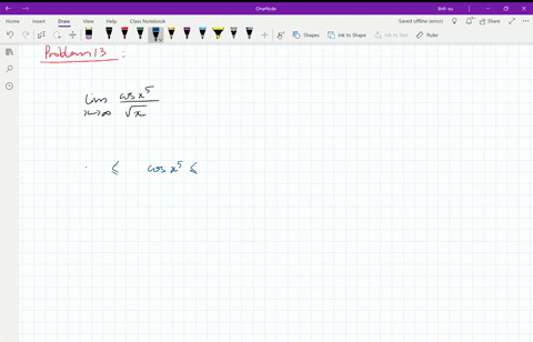 evaluate-the-following-limits-lim-_x-rightarrow-infty-fraccos-x5sqrtx