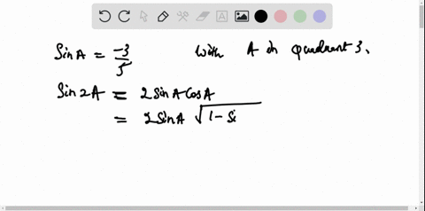 let-sin-a-frac35-with-a-in-qiii-and-find-the-following-sin-2-a