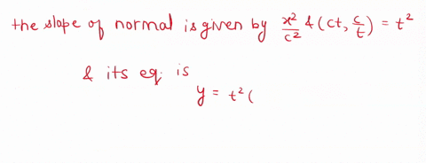 the-normal-at-any-point-pleftc-t-fracctright-on-the-curve-x-yc2-meets-the-curve-at-qleftc-t_1-fracct
