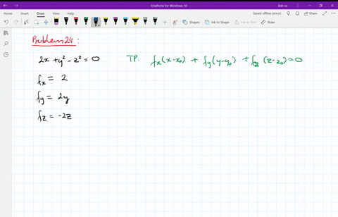 find-an-equation-of-the-plane-tangent-to-the-following-surfaces-at-the-given-points-two-planes-an-12