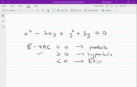 identify-the-type-of-curve-that-each-equation-represents-by-evaluating-b2-4-a-c-x2-2-x-yy23-y0-2
