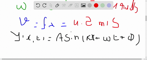 a-sinusoidal-wave-traveling-in-the-negative-x-direction-to-the-left-has-an-amplitude-of-200-mathrmcm