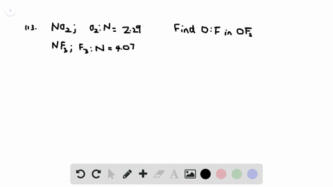 the-ratio-of-oxygen-to-nitrogen-by-mass-in-no2-is-229-the-ratio-of-fluorine-to-nitrogen-by-mass-in-n
