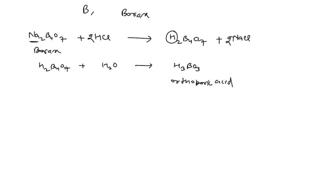 SOLVED:Give a balanced chemical equation and conditions for the ...