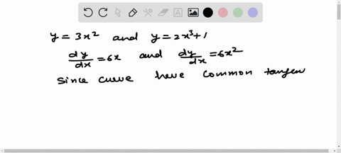 find-the-equation-of-the-common-tangent-to-the-curves-y3-x2-and-y2-x31