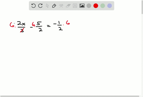 solve-frac2-x3-frac52-frac12